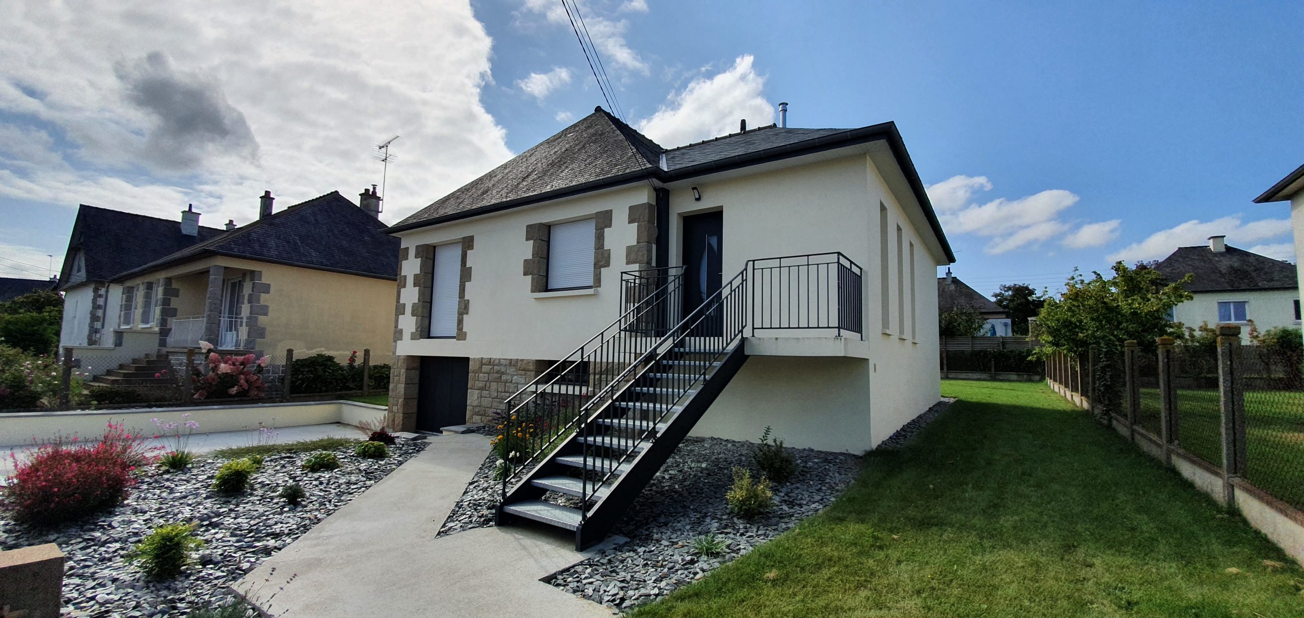 RENOVATION EXTENSION D&rsquo;UNE HABITATION – VITRE