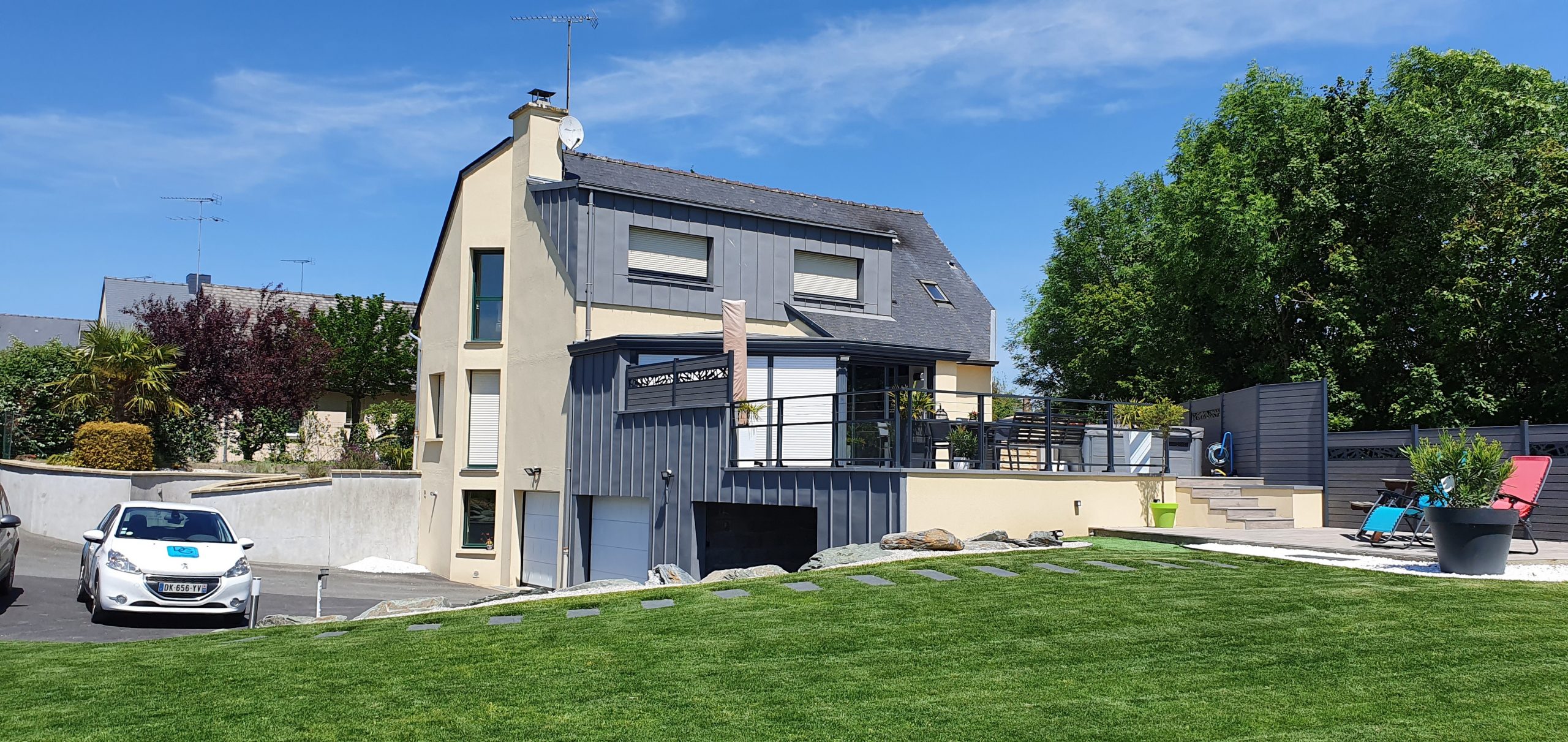 RENOVATION EXTENSION D&rsquo;UNE HABITATION – VITRE