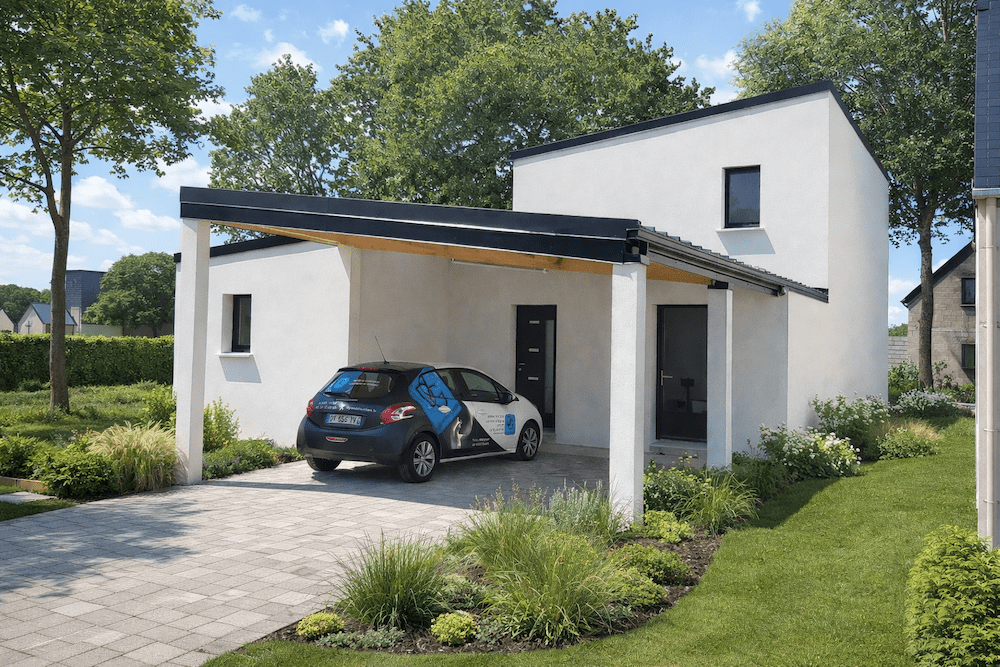 CONSTRUCTION D&rsquo;UNE HABITATION – SAINT AUBIN DU CORMIER